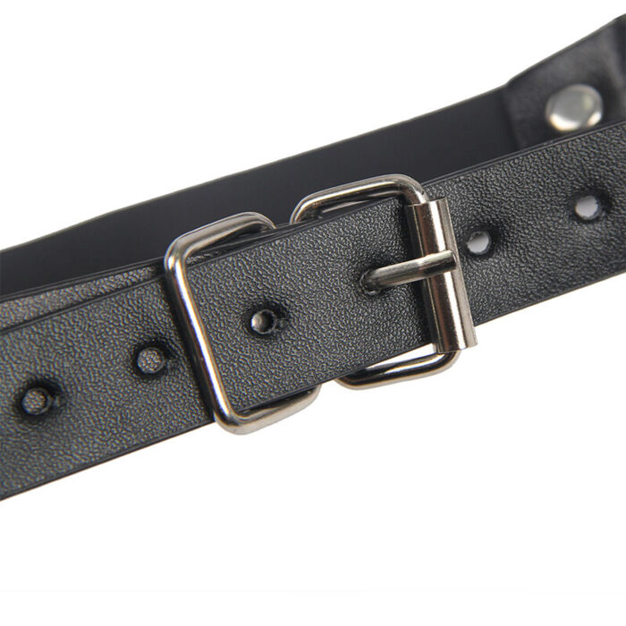 SUBBLIME - 953720 PINZAS PARA EL PECHO CON CORREA DE CUERO BONDAGE NEGRO TALLA ÚNICA - CandyHot - Foto 4