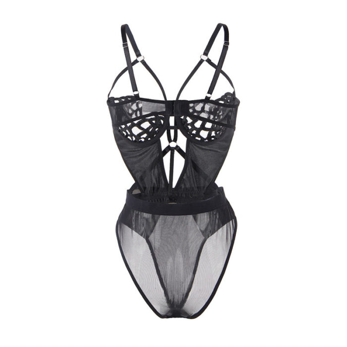 SUBBLIME - 954055 BODY SEXY DE ENCAJE NEGRO S/M - CandyHot - Foto 4