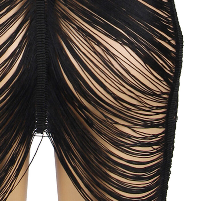 SUBBLIME - 954222 VESTIDO DE TIRAS + TANGA NEGRO S/M - CandyHot - Foto 5