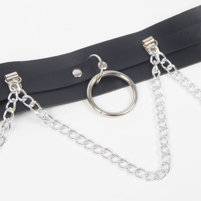 SUBBLIME - ARNÉS CINTURON Y LIGA DETALLE ANILLAS Y CADENA TALLA ÚNICA - CandyHot - Foto 6
