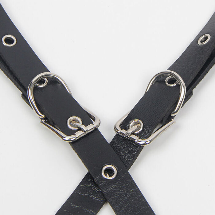 SUBBLIME - ARNÉS CON TIRANTAS DETALLE CADENAS TALLA ÚNICA - CandyHot - Foto 4
