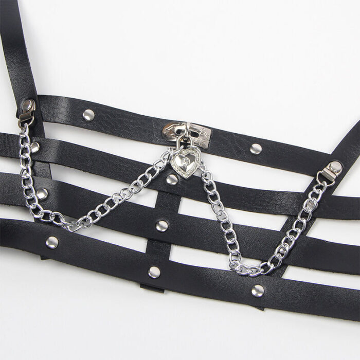 SUBBLIME - ARNÉS FORMA CORSET DETALLE CADENAS TALLA ÚNICA - CandyHot - Foto 4