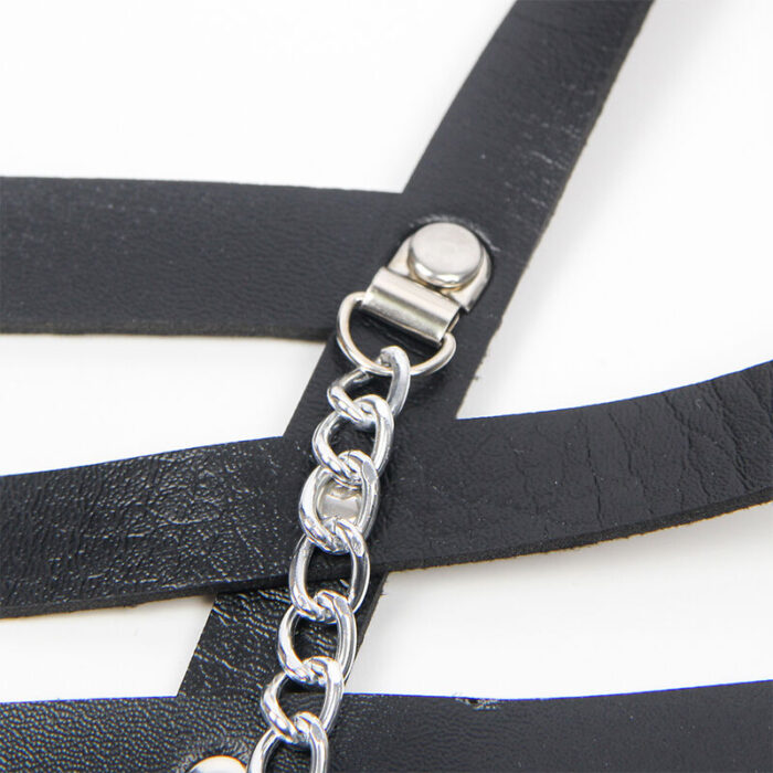 SUBBLIME - ARNÉS FORMA CORSET DETALLE CADENAS TALLA ÚNICA - CandyHot - Foto 5