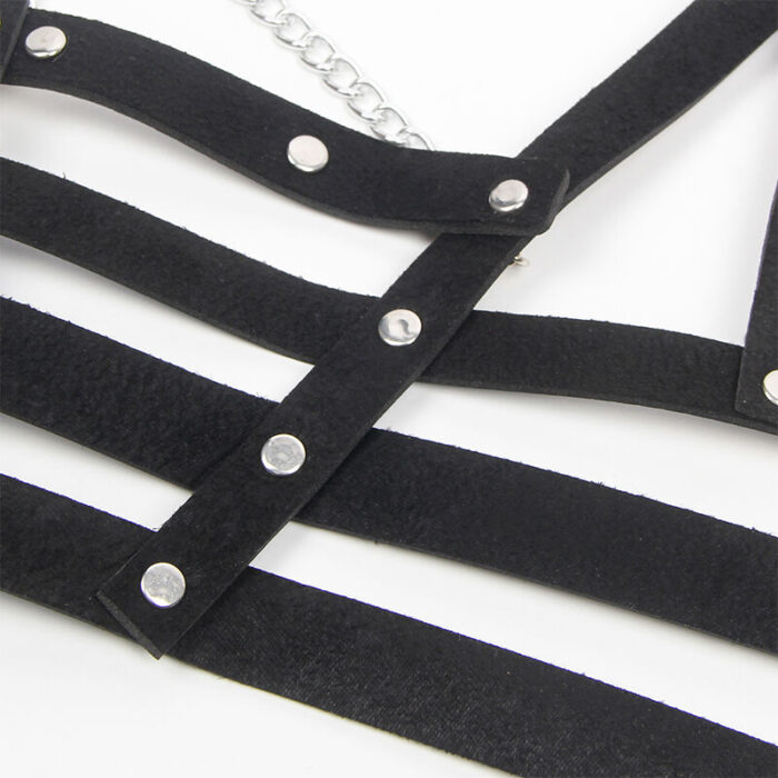 SUBBLIME - ARNÉS FORMA CORSET DETALLE CADENAS TALLA ÚNICA - CandyHot - Foto 6