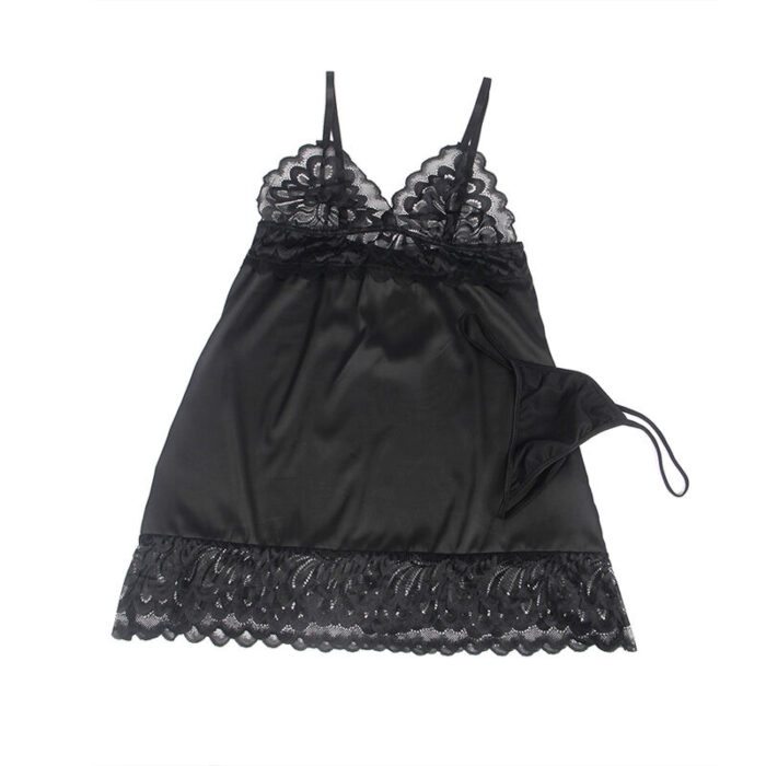 SUBBLIME - BABYDOLL CON ESTAMPADO FLORAL PECHO NEGRO S/M - CandyHot - Foto 5