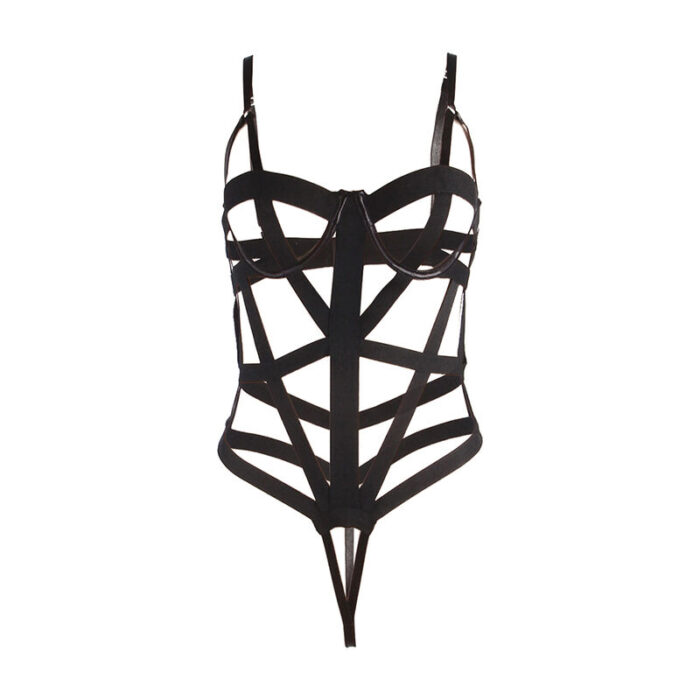 SUBBLIME - BODY SEXY CON RECORTES NEGRO S/M - CandyHot - Foto 4