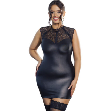 SUBBLIME - VESTIDO SEXY DE CUERO L/XL - CandyHot - Foto 1