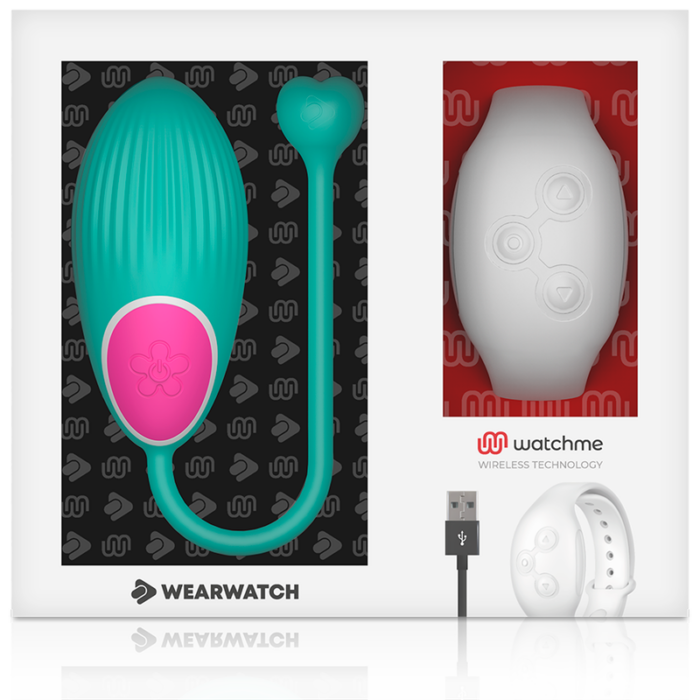 WEARWATCH - HUEVO CONTROL REMOTO TECHNOLOGY WATCHME AGUA MARINA / NÍVEO - CandyHot - Foto 6
