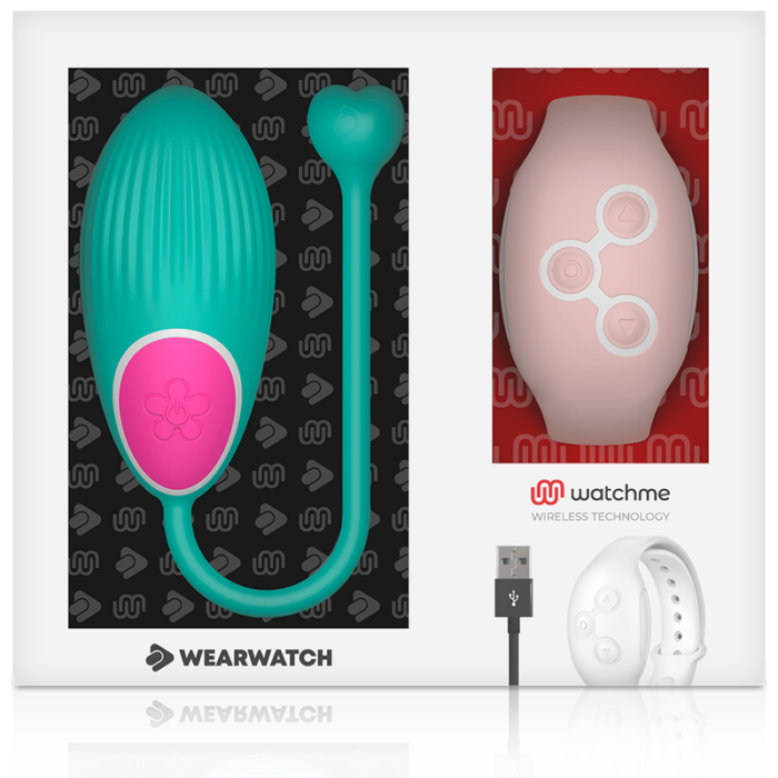 WEARWATCH - HUEVO CONTROL REMOTO TECHNOLOGY WATCHME AGUA MARINA  / ROSA - CandyHot - Foto 6