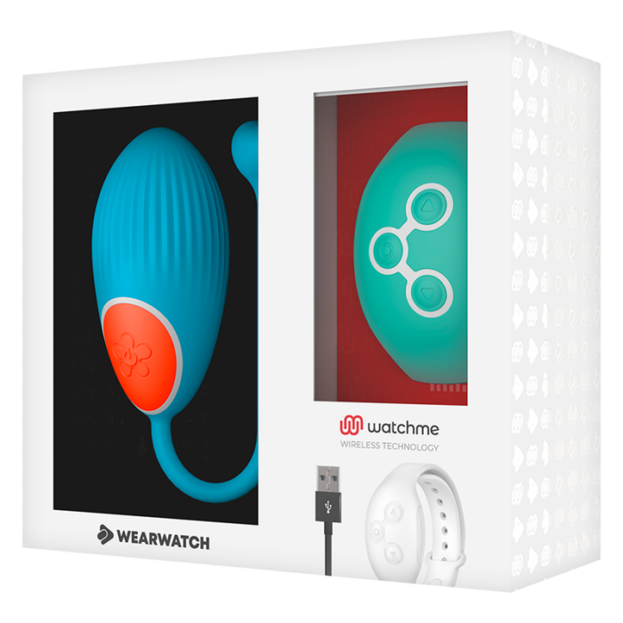 WEARWATCH - HUEVO CONTROL REMOTO TECHNOLOGY WATCHME AZUL / AGUAMARINA - CandyHot - Foto 6