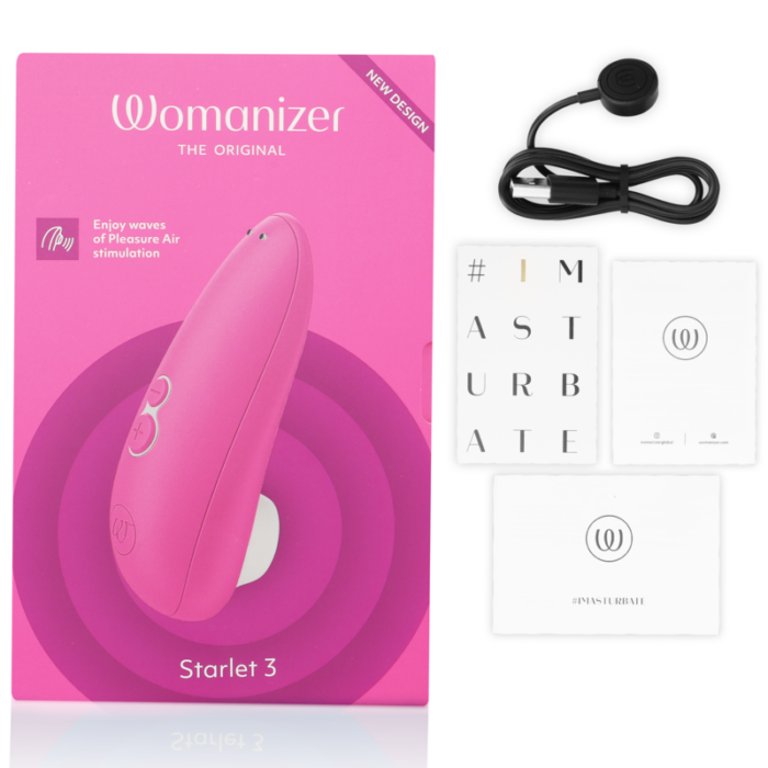 WOMANIZER - STARLET 3 ESTIMULADOR CLÍTORIS ROSA - CandyHot - Foto 6