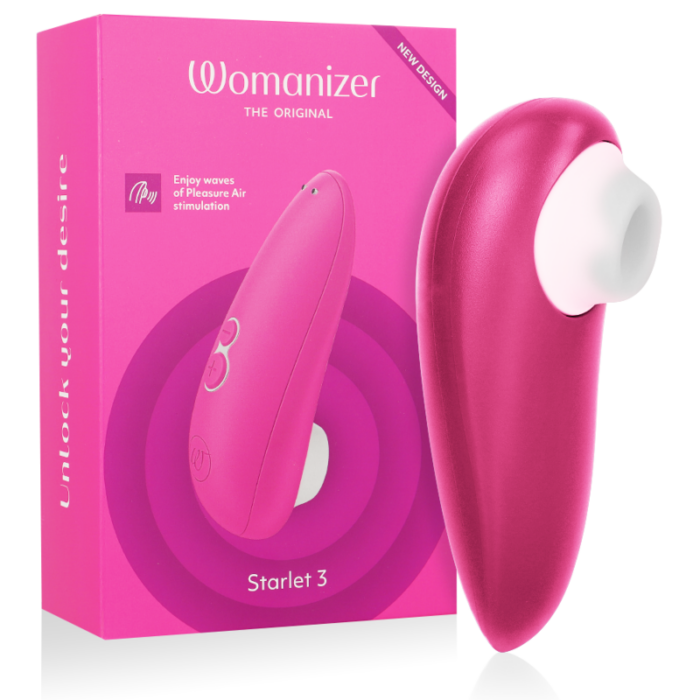 WOMANIZER - STARLET 3 ESTIMULADOR CLÍTORIS ROSA - CandyHot - Foto 1