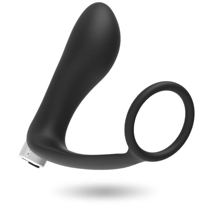 ADDICTED TOYS - VIBRADOR PROSTÁTICO RECARGABLE MODEL 1 - NEGRO - CandyHot - Foto 2