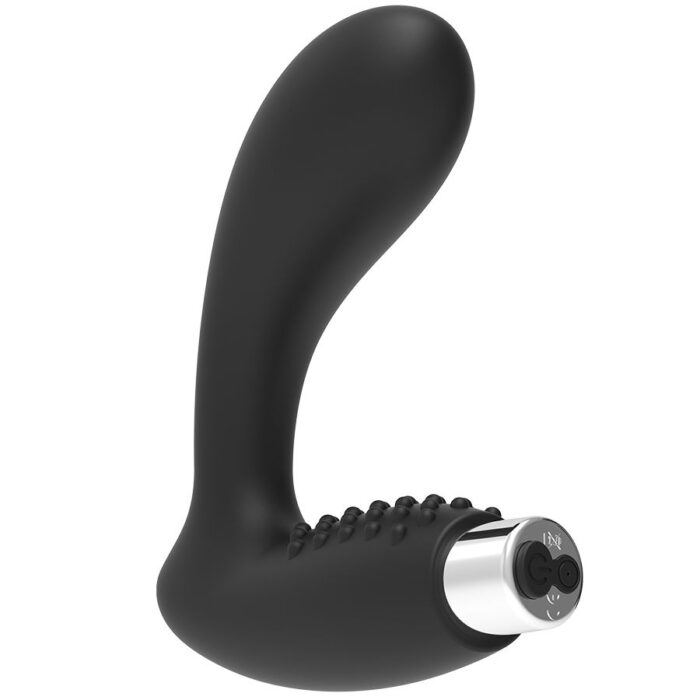 ADDICTED TOYS - VIBRADOR PROSTÁTICO RECARGABLE MODEL 5 - NEGRO - CandyHot - Foto 5
