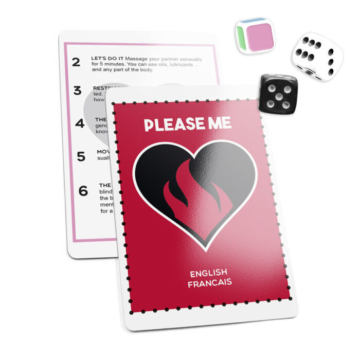 ARIA - PLEASE ME PLAY CARTAS + 3 DADOS - CandyHot - Foto 1