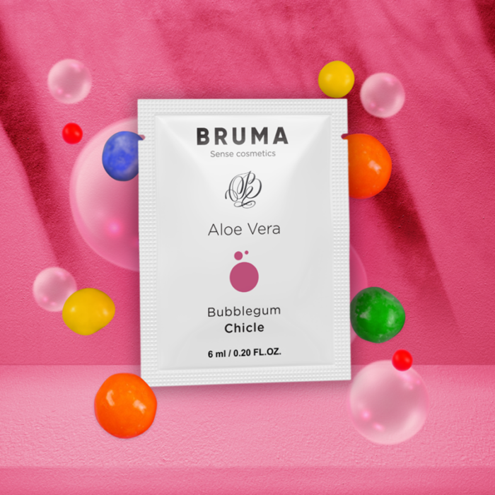 BRUMA - 6 ML GEL DESLIZANTE CON ALOE VERA SABOR A CHICLE - CandyHot - Foto 3
