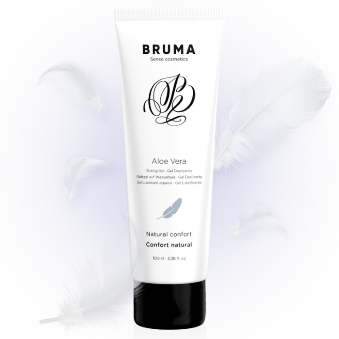 BRUMA - GEL DESLIZANTE CON ALOE VERA CONFORT NATURAL 100 ML - CandyHot - Foto 1