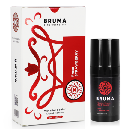 BRUMA - VIBRADOR LÍQUIDO FRESA - CandyHot - Foto 1