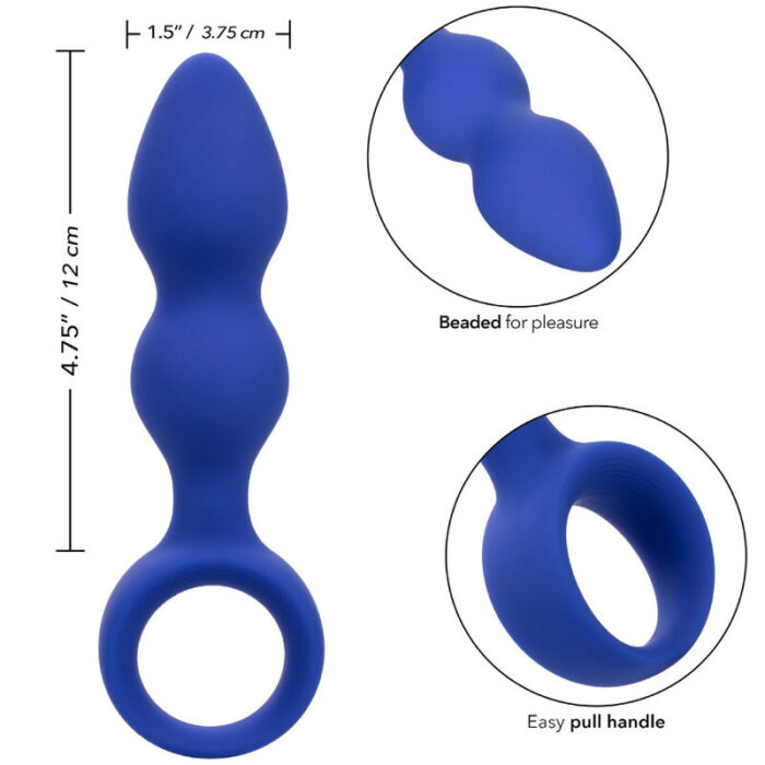 CALEXOTICS - ADMIRAL PLUG ANAL AVANZADO AZUL - CandyHot - Foto 4