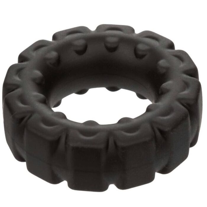 CALEXOTICS - ALPHA ANILLO PROLONG BANDA DE RODADURA NEGRO - CandyHot - Foto 5