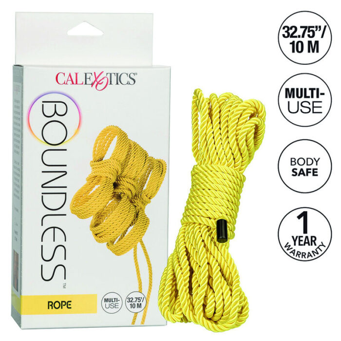 CALEXOTICS - BOUNDLESS CUERDA 10M AMARILLO - CandyHot - Foto 1