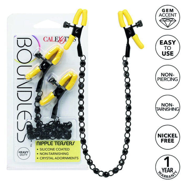 CALEXOTICS - BOUNDLESS PINZAS DE PEZONES - CandyHot - Foto 1