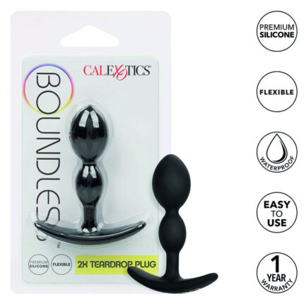 CALEXOTICS - BOUNDLESS PLUG ANAL LGRIMA 2X - CandyHot - Foto 1
