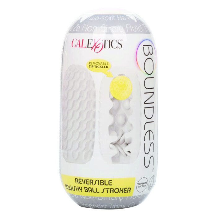 CALEXOTICS - BOUNDLESS STROKER BLANDO REVERSIBLE AMARILLO - CandyHot - Foto 2