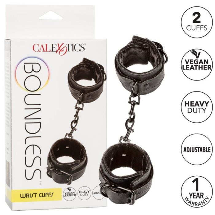 CALEXOTICS - BOUNLESS WRIST CUFFS ESPOSAS PARA MANOS - CandyHot - Foto 2