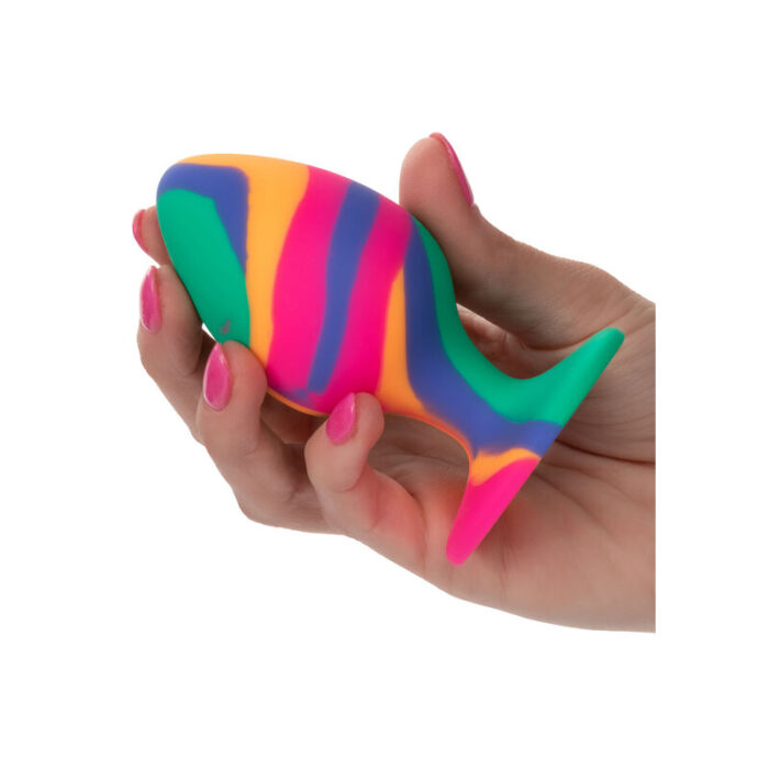 CALEXOTICS - CHEEKY LARGE TIE-DYE PLUG ANAL - CandyHot - Foto 4