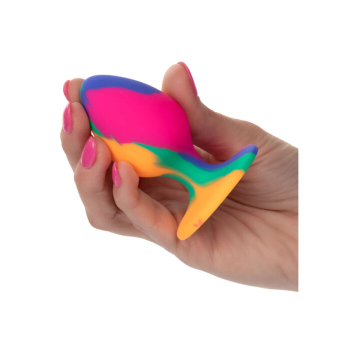 CALEXOTICS - CHEEKY MEDIUM TIE-DYE PLUG ANAL - CandyHot - Foto 4