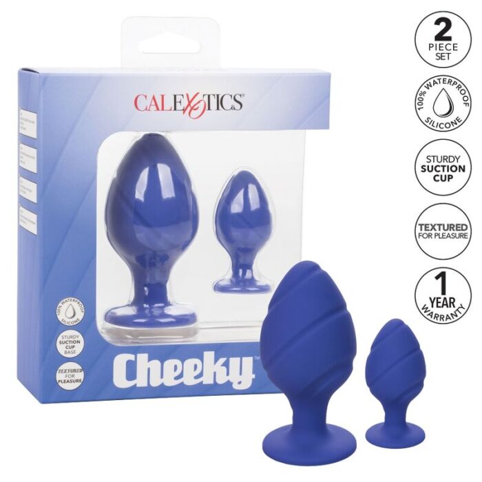 CALEXOTICS - CHEEKY PLUGS ANALES LILA - CandyHot - Foto 1