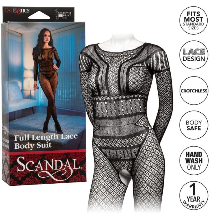CALEXOTICS - LACE BODY SUIT TALLA ÚNICA - CandyHot - Foto 1