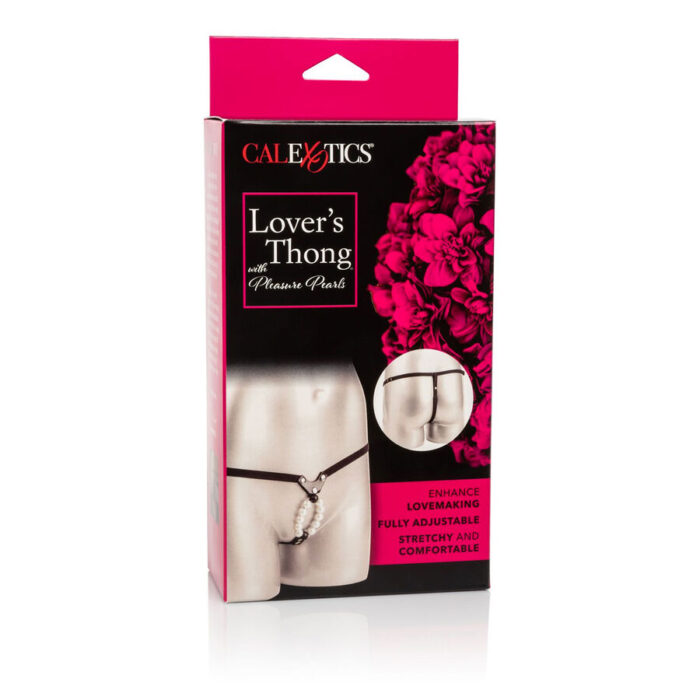 CALEXOTICS - LOVERS TANGA CON PERLAS DE PLACER - CandyHot - Foto 3