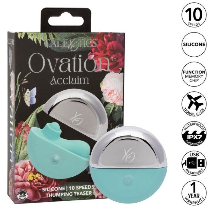 CALEXOTICS - OVATION ACCLAIM ESTIMULADOR VERDE AGUA - CandyHot - Foto 2