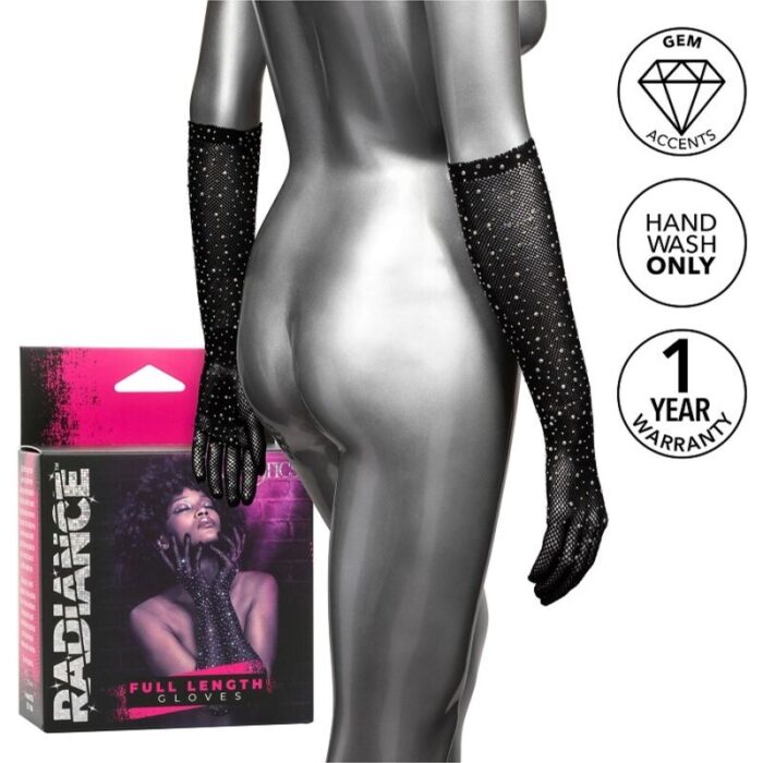 CALEXOTICS - RADIANCE GUANTES LARGOS PEDRERÍA - CandyHot - Foto 1