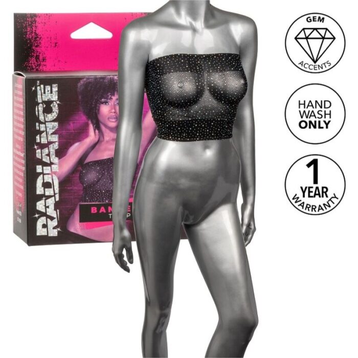 CALEXOTICS - RADIANCE TOP BANDEAU PEDRERÍA - CandyHot - Foto 1