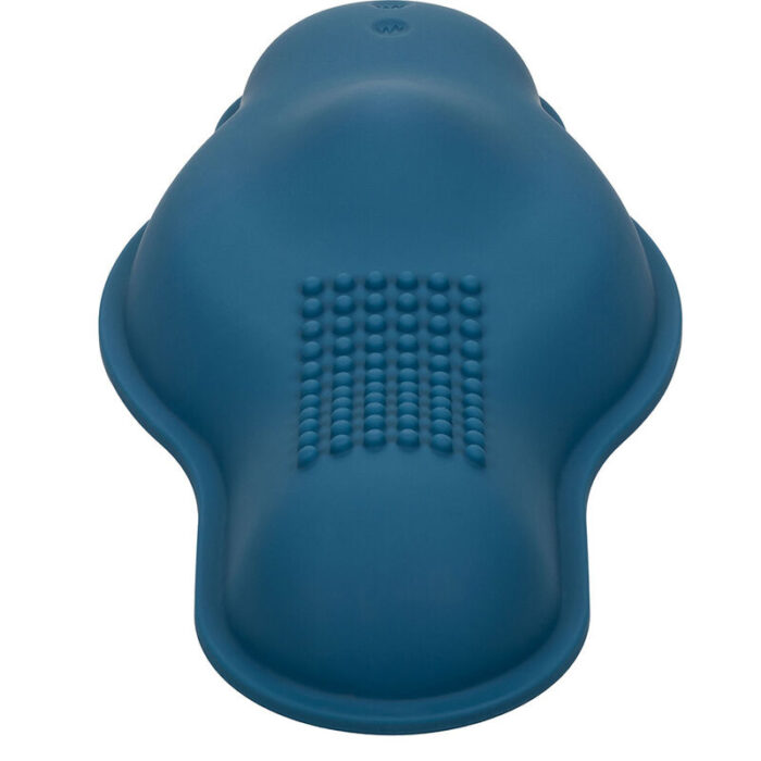 CALEXOTICS - RIDER MASAJEADOR DOBLE MOTOR CONTROL REMOTO AZUL - CandyHot - Foto 3