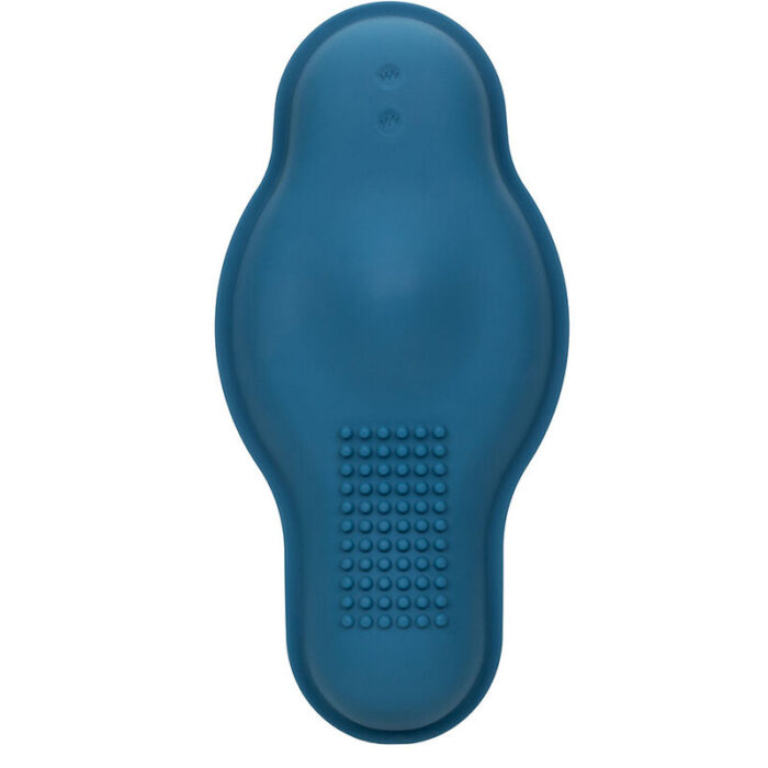 CALEXOTICS - RIDER MASAJEADOR DOBLE MOTOR CONTROL REMOTO AZUL - CandyHot - Foto 6
