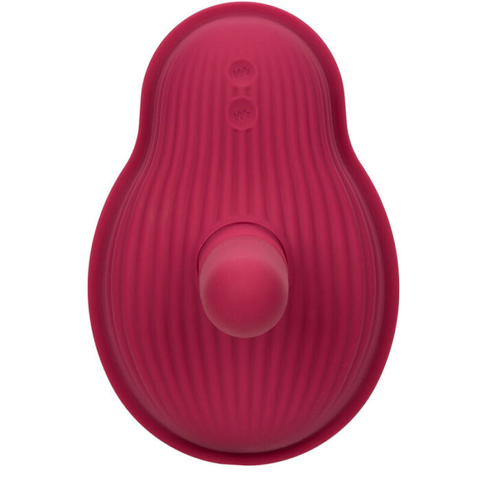 CALEXOTICS - RIDER MASAJEADOR DOBLE MOTOR CONTROL REMOTO ROJO - CandyHot - Foto 6