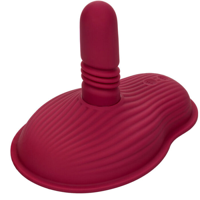 CALEXOTICS - RIDER MASAJEADOR DOBLE MOTOR CONTROL REMOTO ROJO - CandyHot - Foto 1