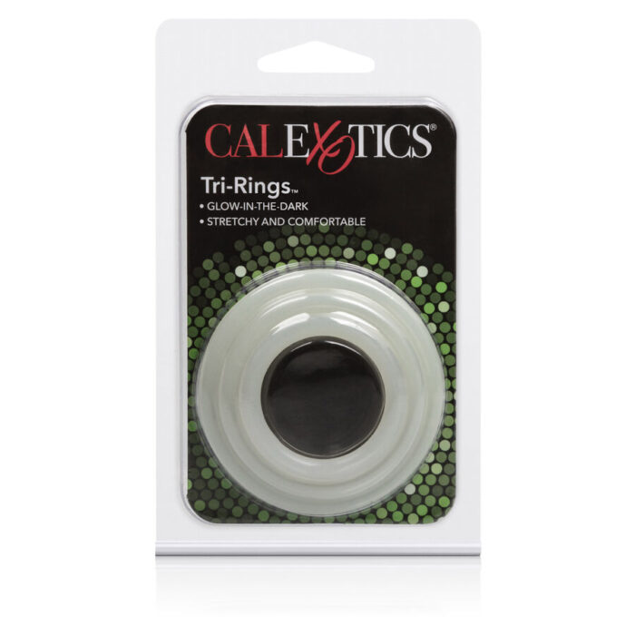 CALEXOTICS - SET TRES ANILLAS BRILLO EN LA OSCURIDAD - CandyHot - Foto 2