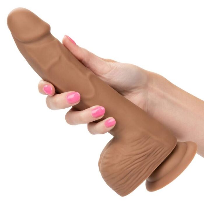 CALEXOTICS - SILICONE STUDS 20.32 CM BROWN - CandyHot - Foto 4