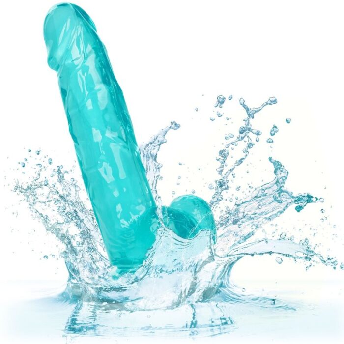 CALEXOTICS - SIZE QUEEN DILDO AZUL 15.3 CM - CandyHot - Foto 5