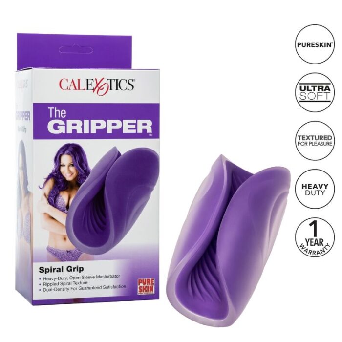 CALEXOTICS - SPIRAL GRIP MASTURBADOR TEXTURADO - CandyHot - Foto 1