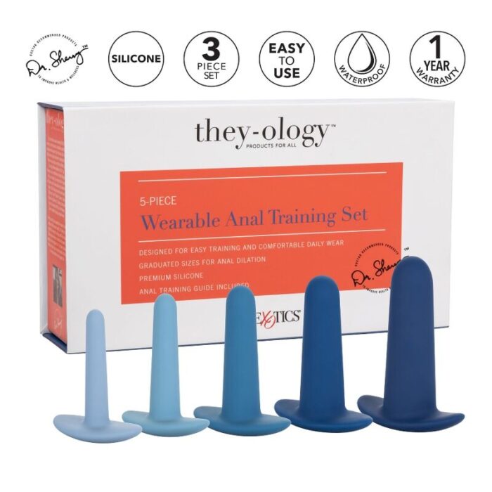 CALEXOTICS - WEARABLE ANAL TRAINING SET 5 PIECES - CandyHot - Foto 2
