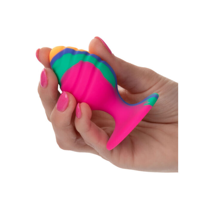 CALIFORNIA EXOTICS - PLUG ANAL CHEEKY MEDIANO SWIRL - CandyHot - Foto 3