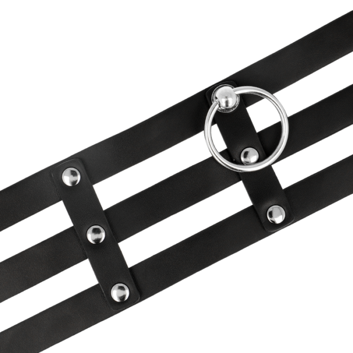 COQUETTE CHIC DESIRE - CHOKER CUERO VEGANO ESTILO FETISH - CandyHot - Foto 5