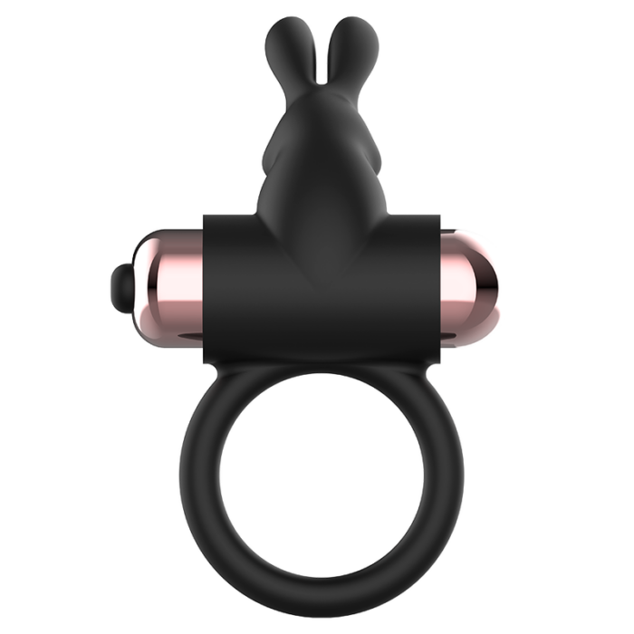 COQUETTE CHIC DESIRE - COCK RING ANILLO VIBRADOR NEGRO / GOLD - CandyHot - Foto 2
