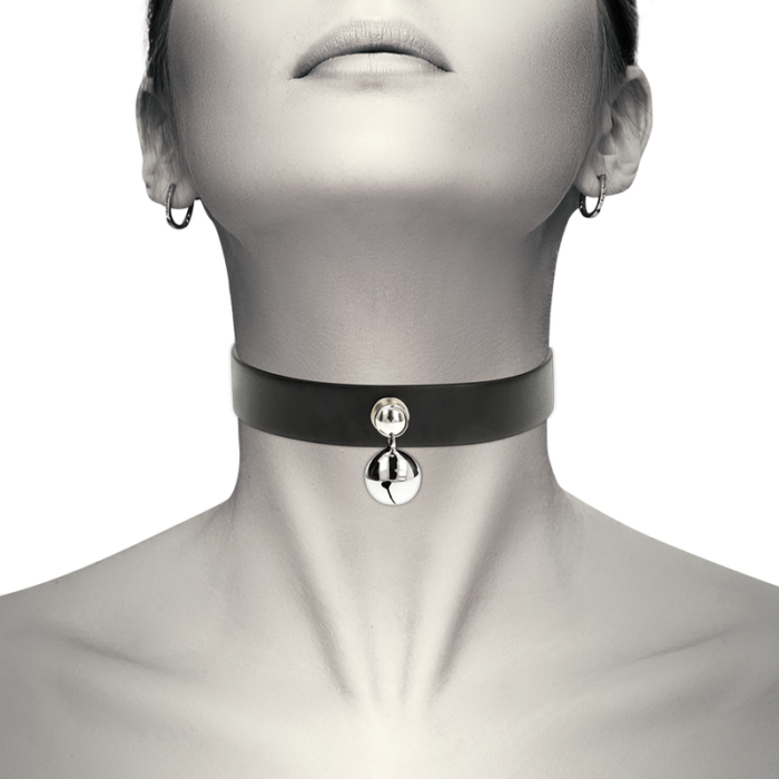 COQUETTE CHIC DESIRE - COLLAR CUERO VEGANO ACCESORIO WOMAN CASCABEL - CandyHot - Foto 2